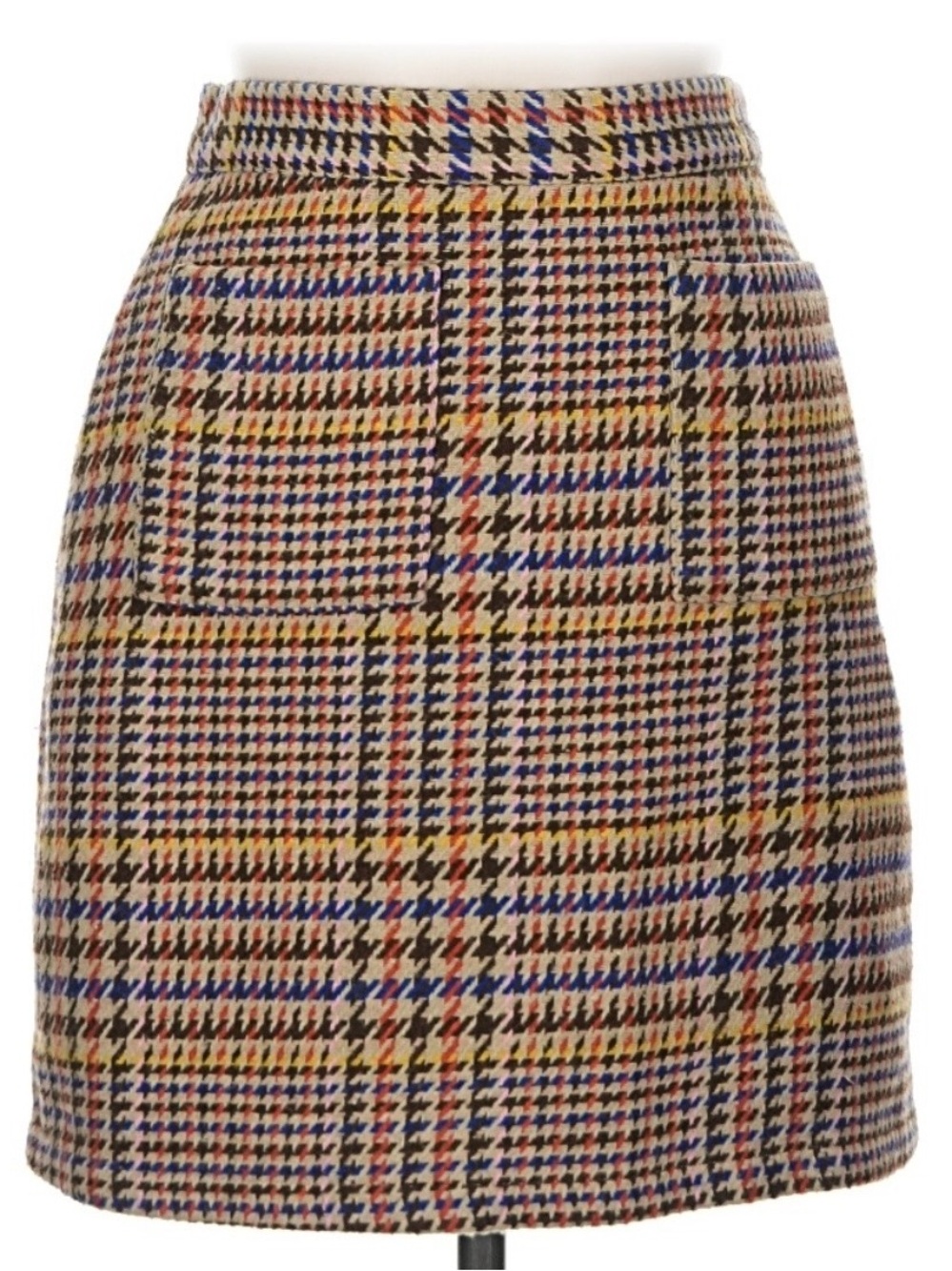 ModCloth Plaid Mini Skirt, medium